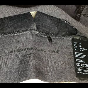 SOLD! Alexander Wang x H&M Bustier Crop Top - RARE